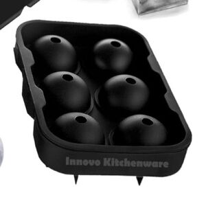 Innovo Kitchenware Spherical Silicone Ice Cube Tray